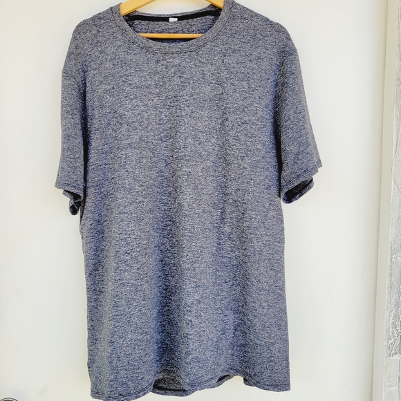 Lululemon Basic Tee Short Sleeve Activewear Crewneck Spacedye Grey size XL - Picture 1 of 11